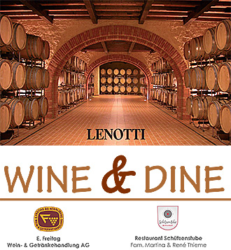 Einladung zum Wine & Dine am 31.Oktober 2019